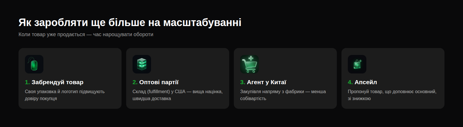 Як масштабувати Shopify-дропшипінг: 4 поради